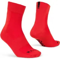 Gripgrab - Lightweight SL Performance Zomer Fietssokken 1 Paar Coolmax Wielersport Sokken Regular Cut - Rood - Unisex - Maat XS (35-38)