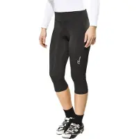 Gonso Lecce Fietsbroek 3/4 Dames, zwart EU 50 2023 Lycra shorts
