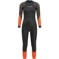 Orca Zeal Hi-vis Woman Long Sleeve Neoprene Wetsuit Oranje L Vrouw