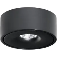 Arcchio Plafondlamp , Rotari, dimbare, Zwart, Woonkamer, Metaal, Modern