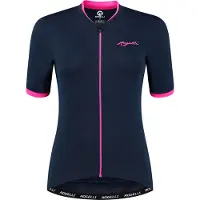 Rogelli Essential Fietsshirt - Korte Mouwen - Dames - Groen, Roze - Maat M