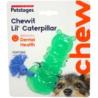 Petstages Dog Chewit Lil' Caterpillar Groen 16,5 X 14,0 X 1,5 Cm