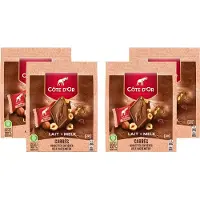Côte d'Or Mini carré melk hele noot - (10x20g) x 4