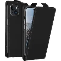 Accezz Flipcase voor de Apple iPhone 15 - Zwart