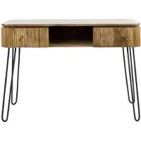 AnLi Style Kaptafel 2L wave (Naturel, 110x40x77cm)