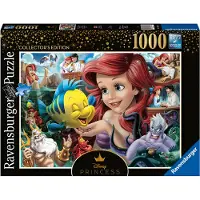Ravensburger Disney Prinses Heroïnes No.3 De Kleine Zeemeermin - 1000 Stuk Puzzel | FSC-gecertificeerd