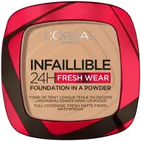 L'Oréal Infaillible 24h Fresh Wear Foundation Poeder 140 Golden Beige 9 Gr