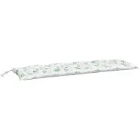 vidaXL Tuinbankkussen 150x50x7 cm oxford stof bladpatroon