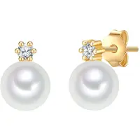 Valero Pearls Oorbellen goudgeel