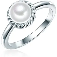 Valero Pearls Ring zilver