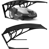 Arebos Garage voor grasmaaier robot carport voor robotmaaier