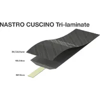 Silca Nastro Cuscino 2.5 stuurlint, wit