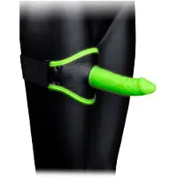 Ouch! Glow in de Dark Siliconen Dij strap on
