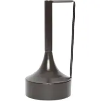 House of Nature Vaas Tromso Metal 30cm zwart zwart Keramiek Vaas