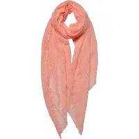 Juleeze Sjaal Dames Effen 90x180 cm Roze Synthetisch