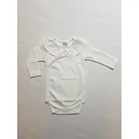 Babidu Romper babidu 1178 wit,overslag, ruche