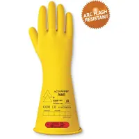 Ansell ActivArmr RIG014Y,Isolerende handschoenen voor elektriciens,klasse 0 elektrische bescherming 1000V,1 paar (maat 11)