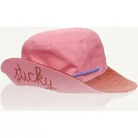 Sticky Lemon Sun hat - Zomer Kinderhoed - 54 CM - Vissershoed - Zonnehoed - Pink flower + willow bro