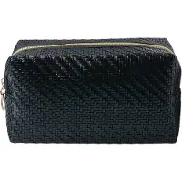 Juleeze Toilettas Dames 18x8x10 cm Zwart Polyester