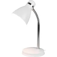 TRIO REALITY HARVEY - Tafellamp - Bureaulamp - Wit mat - Flex - excl. 1x E27 4W