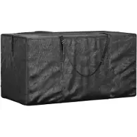 vidaXL Opbergtas voor kerstbomen 150x75x75 cm polyetheen zwart