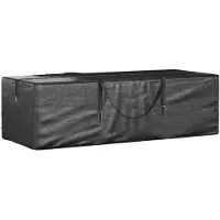 vidaXL Opbergtas voor kerstbomen 135x40x55 cm polyetheen zwart