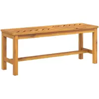 vidaXL Tuinbank, 110 cm, massief acaciahout