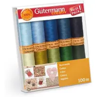 Gütermann Quit- Naaigarenset Katoen 10st col.5