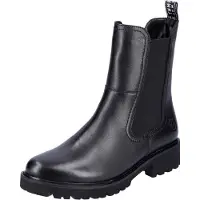 Remonte Boots 'Enkellaarsjes Plat' zwart