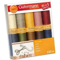 Gütermann Quilt- Naaigarenset Katoen 10st col.3
