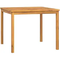 vidaXL Tuintafel 90x90x74 cm massief acaciahout
