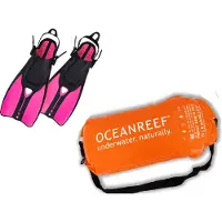 Ocean Reef Duo Ii Diving Fins Roze EU 43-48