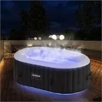 Arebos AR-HE-SPA2OCLH, zwart, 650 mm, 22 kg