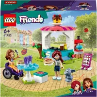 LEGO 41753 Friends Pannenkoekenwinkel, een creatief speelgoed voor jongens en meisjes vanaf 6 jaar, met Paisley en Luna minipoppen en een konijnenfiguur. Een perfect cadeau voor kinderen