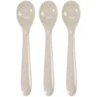 Hega hogar Camping/bbq gourmet bestek 12x stuks lepeltjes bio/eco verantwoord - Besteksets