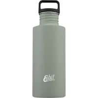 Esbit Sculptor Waterfles - 750ml - Grijs - RVS Drinkfles - Lusdop