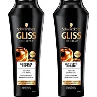 GLISS Kur Shampoo Ultimate Repair 2 x 250 ml