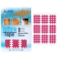 AcuTop - Gittertape / Cross tape Medium - Type C Roze - 40 stuks
