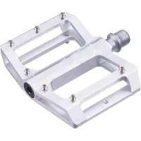 Insight Aluminium Mini Flat Pedalen Zilver Grijs