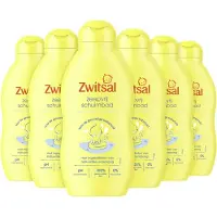 Zwitsal 6x Zeepvrij Schuimbad 200 Ml