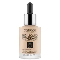 Catrice Hd Liquid Coverage Foundation 010 Light Beige 30 Ml