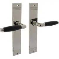 Intersteel Jaren 30 deurklink Ton Basic blind nikkel