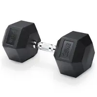 ZEUZ Hexa Dumbbell 1 Stuk 25 KG – Hexagon Gewichten – Crossfit, Fitness & Krachttraining