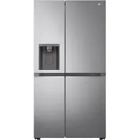 LG GSLV71PZTD.APZQEUT amerikaanse koelkast Vrijstaand 635 l D Metallic, Zilver
