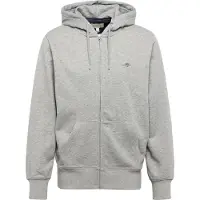 Gant Sweatvest grijs gemêleerd