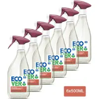 Ecover 6x Oven En Kookplaatreiniger Power Cleaner 500 Ml