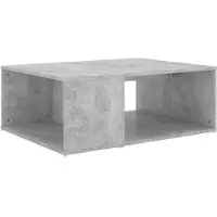 vidaXL Salontafel 90x67x33 cm bewerkt hout betongrijs