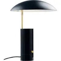 DFTP MADEMOISELLES tafellamp, marmer, wit, GU10, met snoerdimmer, 32x32x41,7 cm