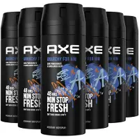 Axe 6x Deodorant Bodyspray Anarchy For Him 150 Ml