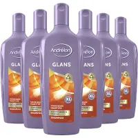 Andrélon 6x Andrélon Shampoo Glans 450 Ml